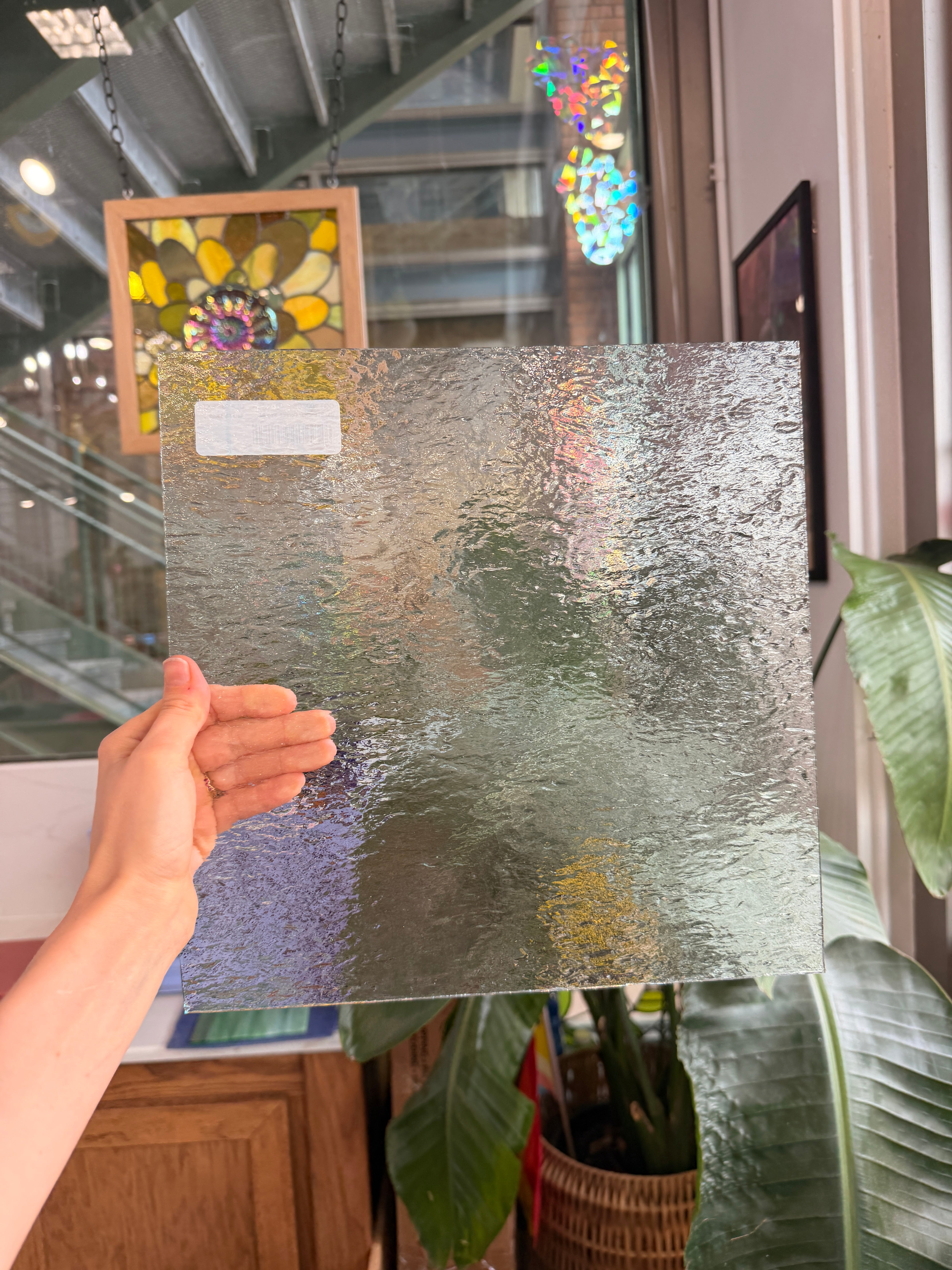 Clear Corsica Oceanside Fusible 96 COE Sheet Glass (OGT 100CCF)