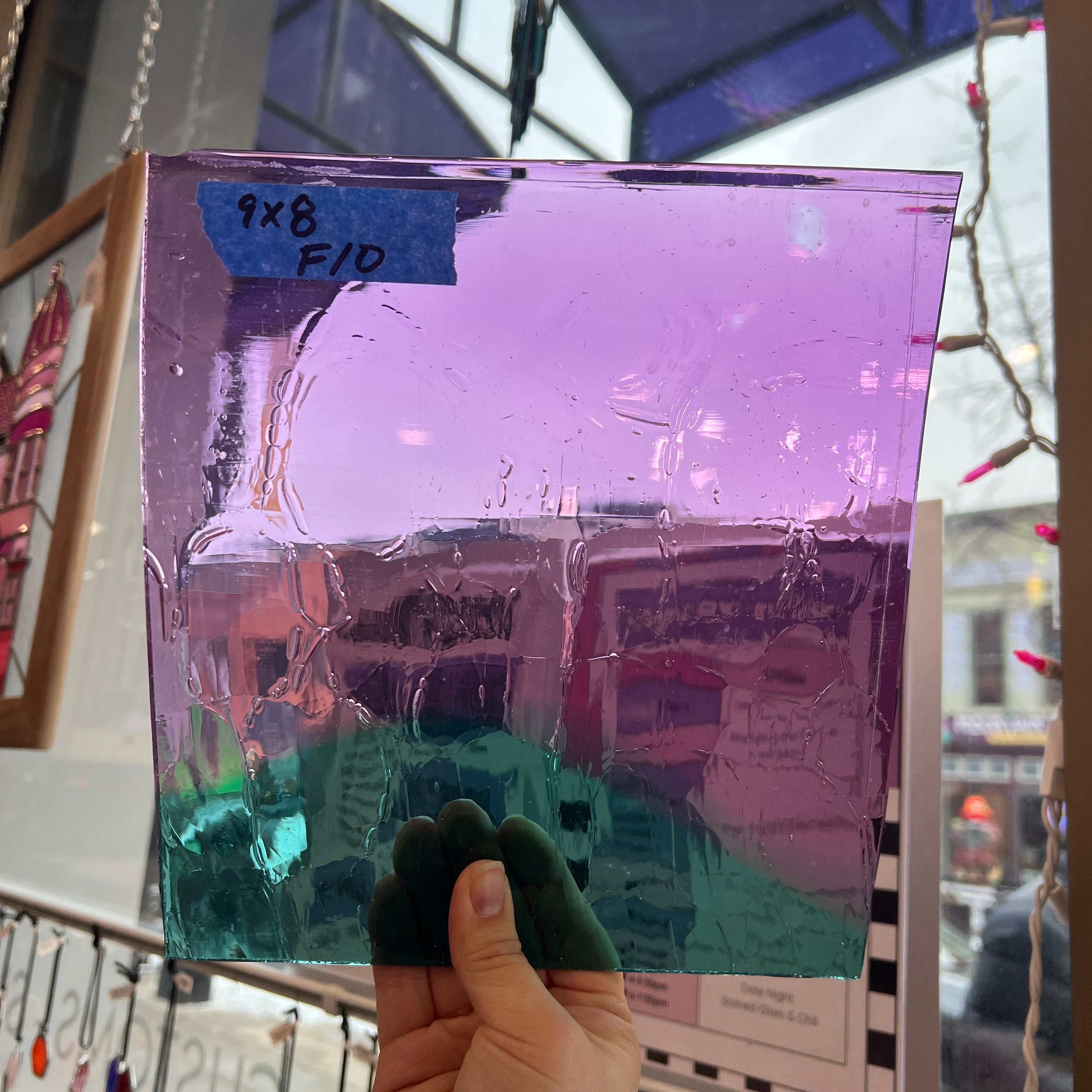 It's Just a Little Teal - Patreon Vault Sheet Glass Colorado Glassworks