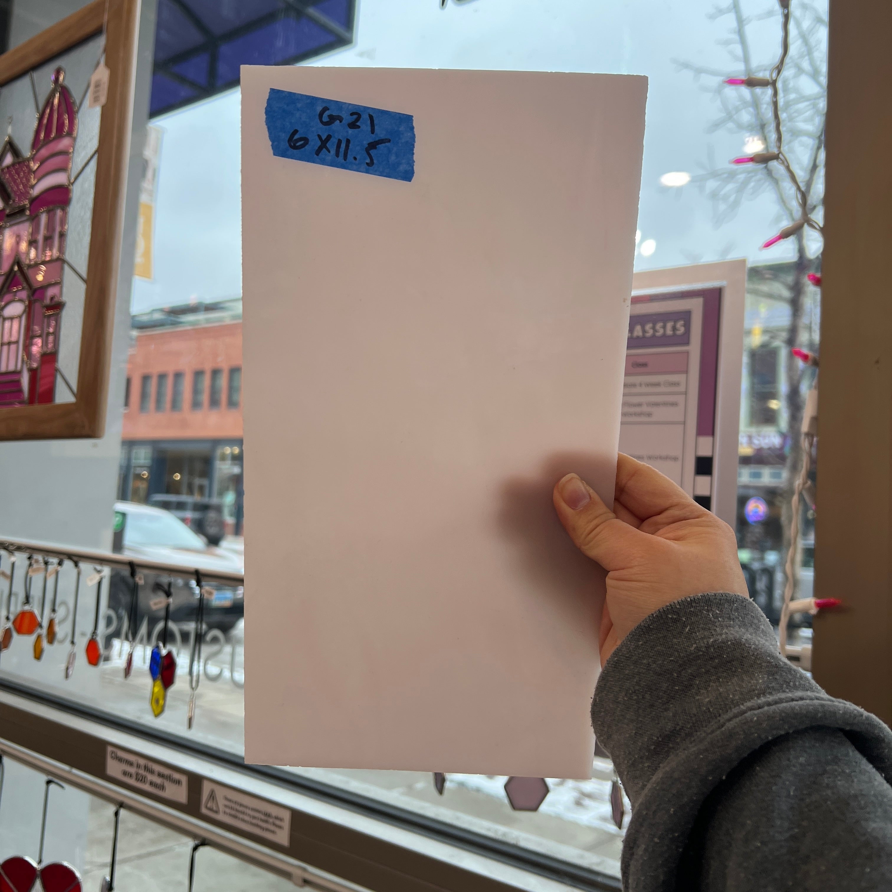 Don't Make Me Blush - Patreon Vault Sheet Glass Colorado Glassworks