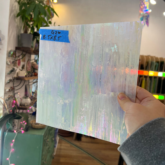 Mother of Pearl - Patreon Vault Sheet Glass Colorado Glassworks 8.5x8.5in (ARM-19945005)