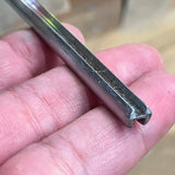 H-Round Lead Came CAS RH7 1/4 x 3/16 in.