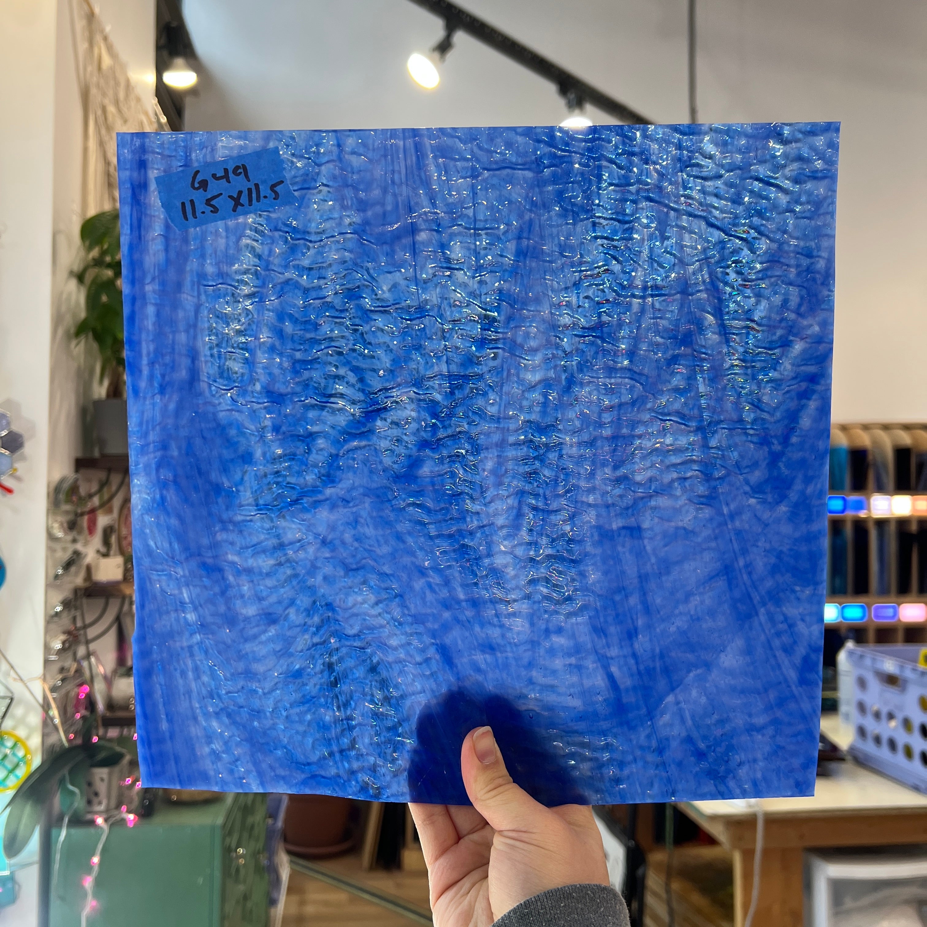 Ocean Ripples - Patreon Vault Sheet Glass Colorado Glassworks