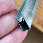 1/2 in. Border U Zinc Came Tools Colorado Glassworks   