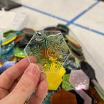 Pre-Cut Stained Glass Honeycomb/Hexagon Pieces Perfect for Stained Glass, Fusing, Mosaics and more!! Tools Colorado Glassworks