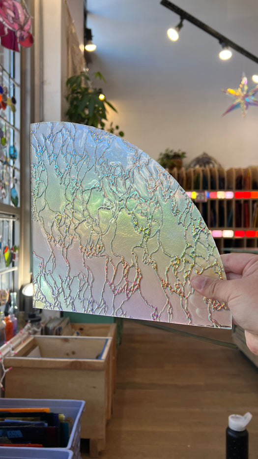 Dichoric Rainbow Glacial Colorado Glass Works