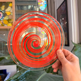 Neon Naruto Swirl Mouth Blown Rondel