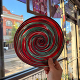 Wildberry Mouth Blown Rondel