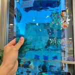 Sky Blue Waterglass Oceanside Fusible 96 COE (OGT 533.1WF) Sheet Glass Colorado Glassworks