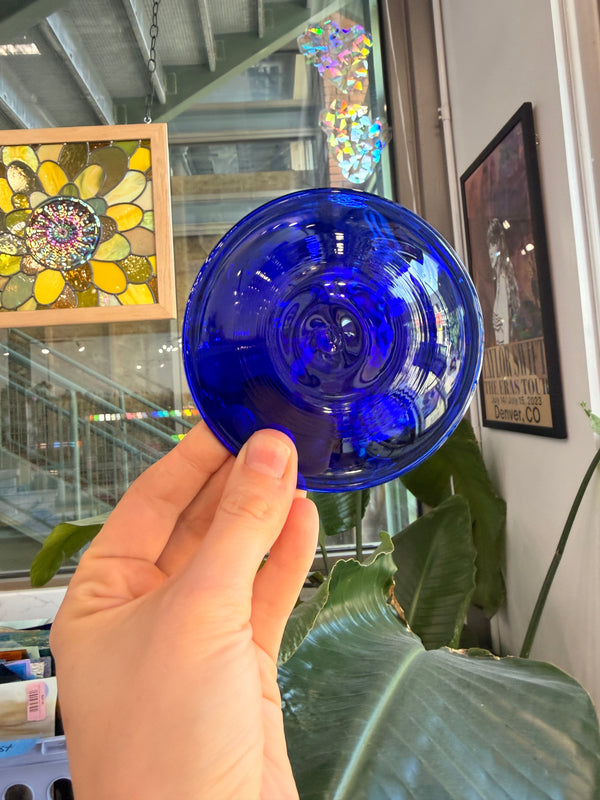 3.75 in. Cobalt Dark Blue Rondel