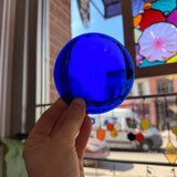 3.75 in. Cobalt Dark Blue Rondel