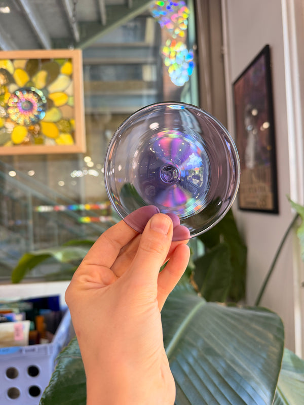 3.75 in. Light Purple Rondel