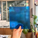 Dark Blue Transparent Bullseye Fusible 90 COE Sheet Glass Colorado Glassworks