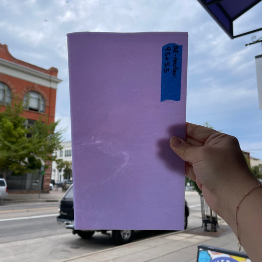 NeoLavender / Purple Bullseye Fusible 90 COE Sheet Glass Colorado Glassworks