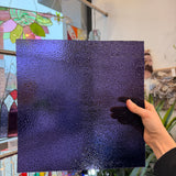 Transparent Violet Purple Dew Drop Wissmach (311V) Sheet Glass Unknown
