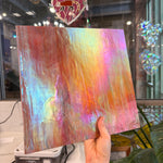 Iridescent Terracotta Mixed Sheet Glass Colorado Glassworks