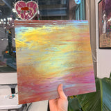 Iridescent Terracotta Mixed Sheet Glass Colorado Glassworks