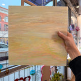 Amber Gold Iridescent Wissmach Sheet Glass Colorado Glass Works