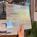 Amber Gold Iridescent Wissmach Sheet Glass Colorado Glass Works