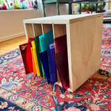 Made-To-Order Stained Glass Storage Shelf (variety of sizes) Tools Colorado Glassworks   