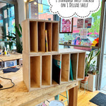 Made-To-Order Stained Glass Storage Shelf (variety of sizes) Tools Colorado Glassworks   