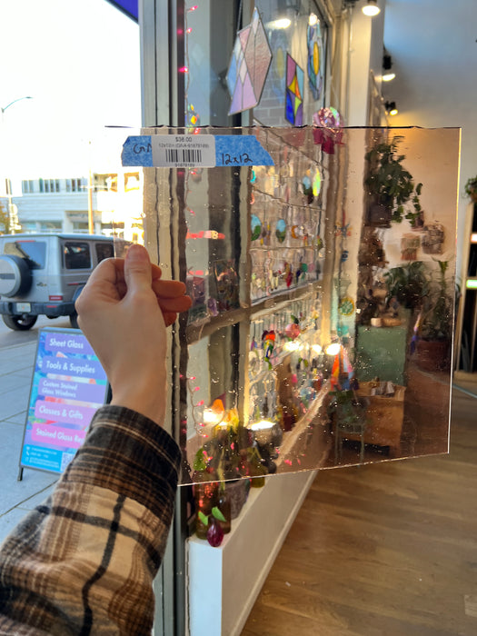 Champagne Transparent German New Antique Sheet Glass Spectrum 9.5x10in (GNA-91845421)