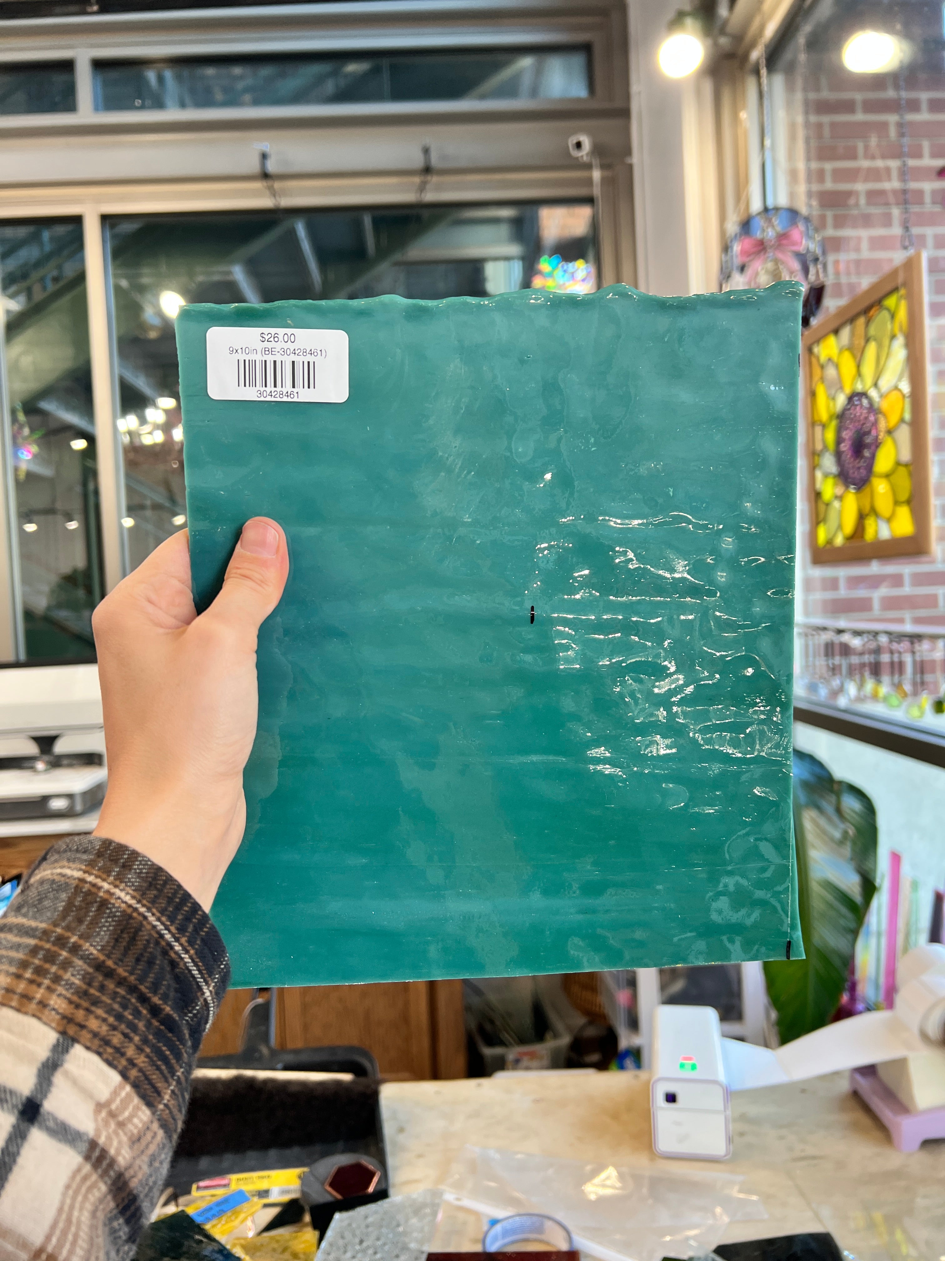Dark Teal Semi-Opaque Bullseye