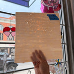 Light Pink Smooth Mottled Sheet Glass Colorado Glassworks