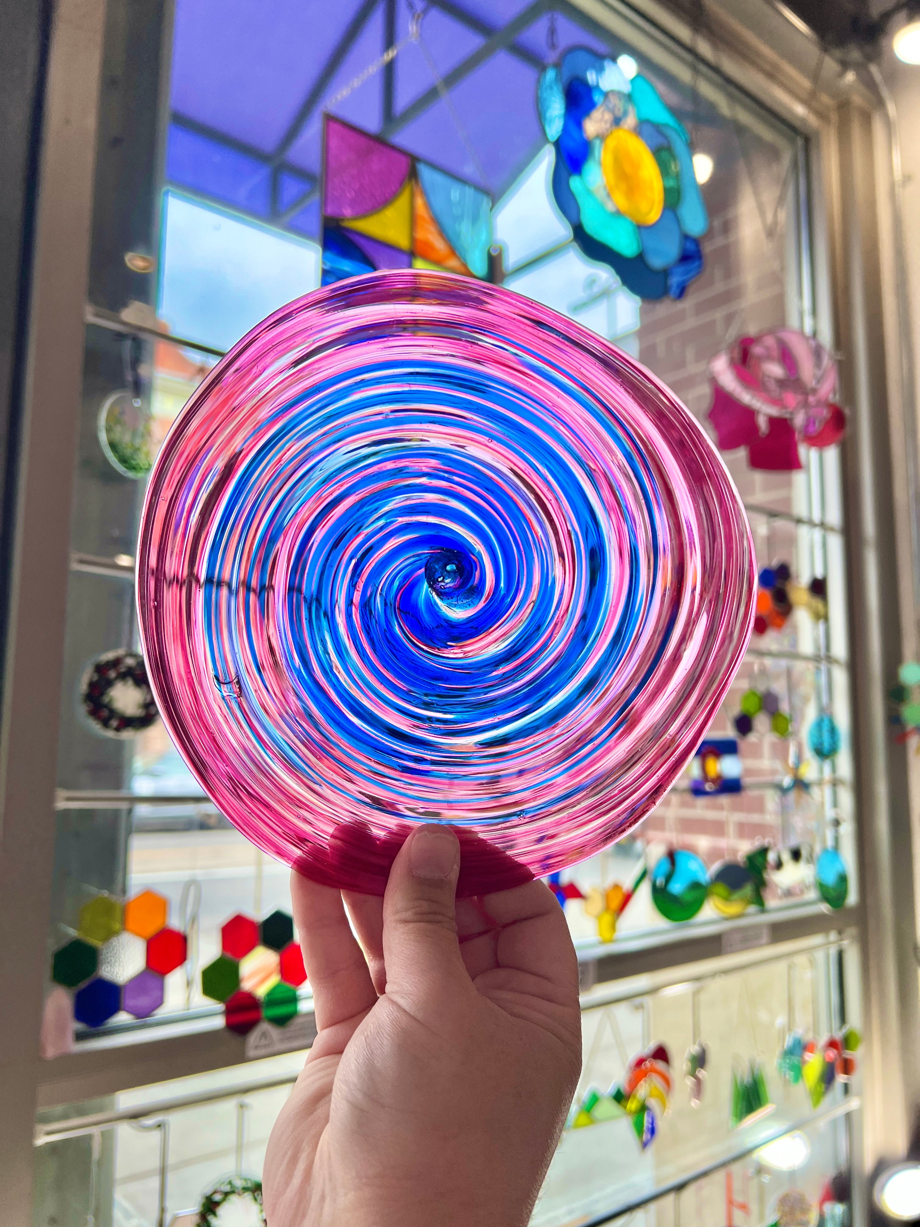 Swirly Colorado Glass Works