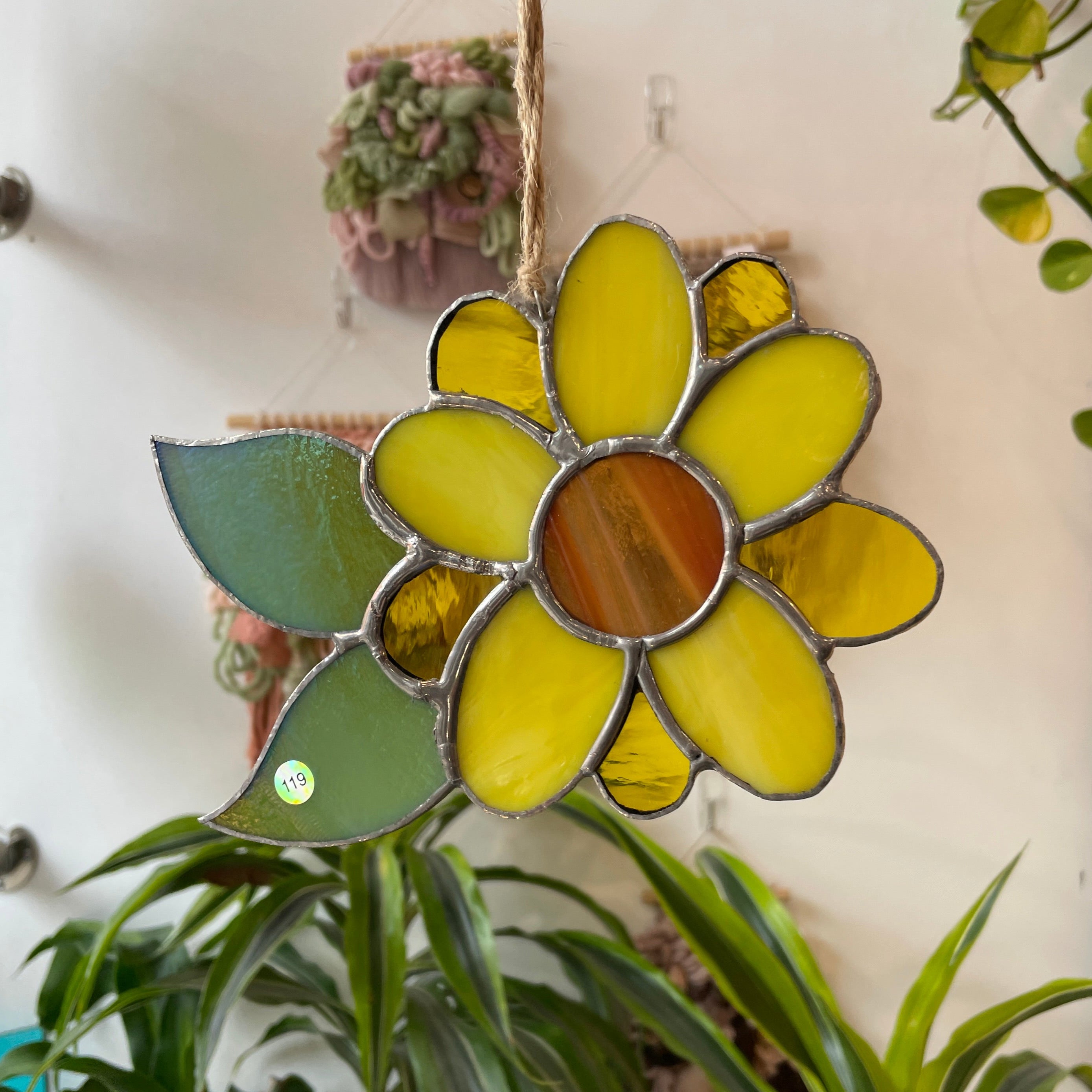Yellow Flower Colorado Glass Works