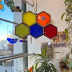 Multicolored Honeycomb Cluster