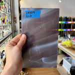 Lamberts Mouth Blown Grey-Violet & Opaque White (S282) Sheet Glass Colorado Glassworks LA209 (5x8in)  
