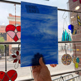 Blue White Sheet Glass Wissmach