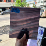 Lamberts Mouth Blown Grey-Violet & Opaque White (S282) Sheet Glass Colorado Glassworks   