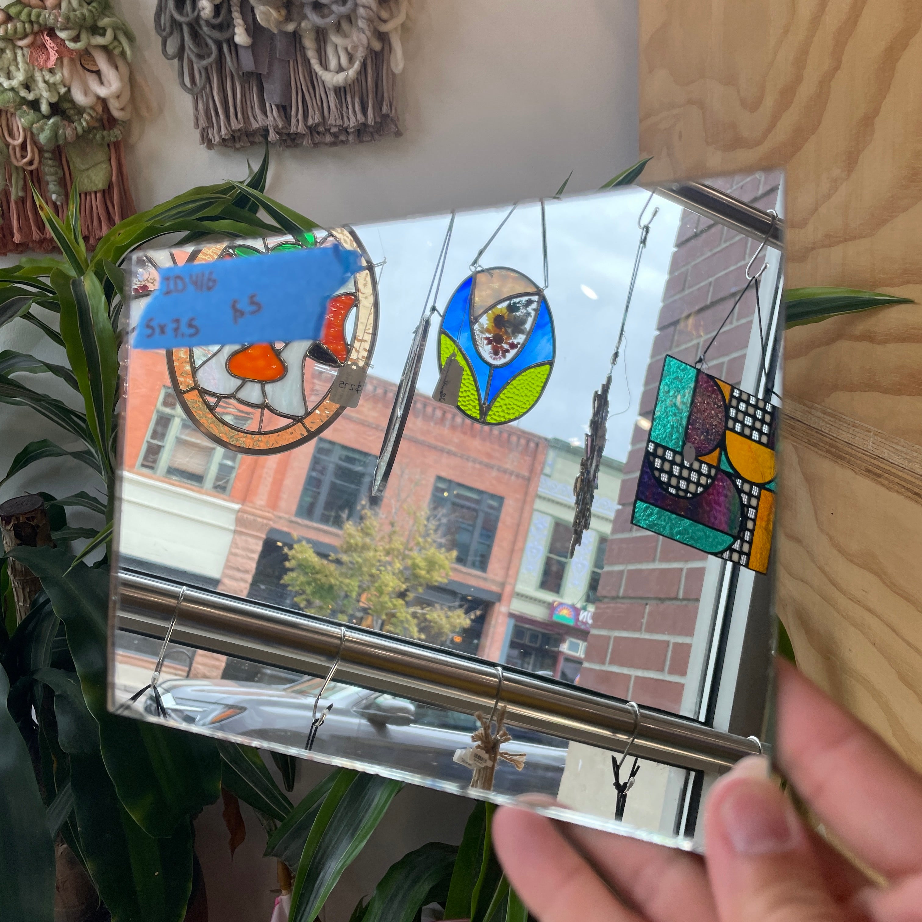 Mirror Glass Industrial Sheet Glass Colorado Glassworks ID416 (5x7.5in)