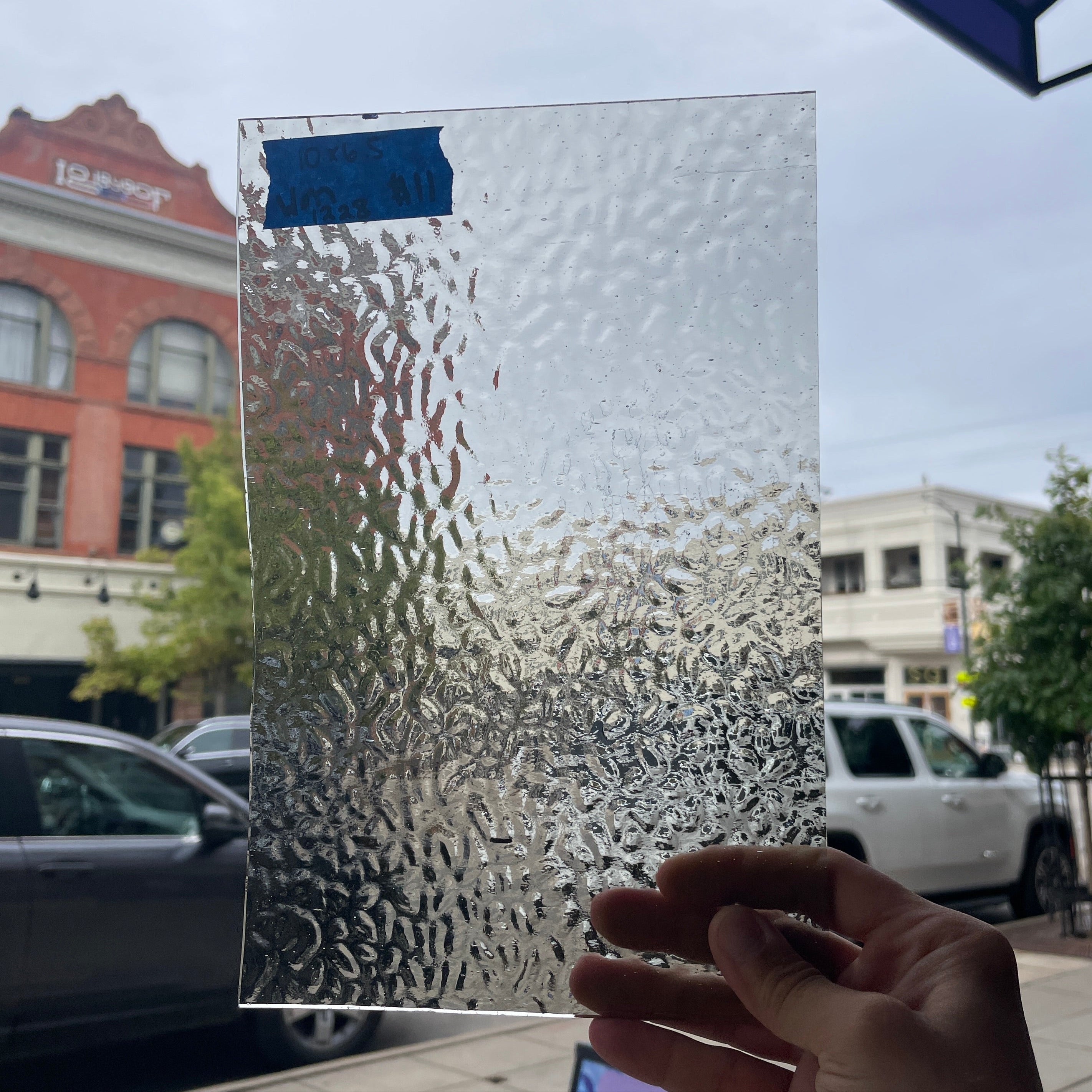 Gray English Muffle Wissmach Sheet Glass Colorado Glass Works