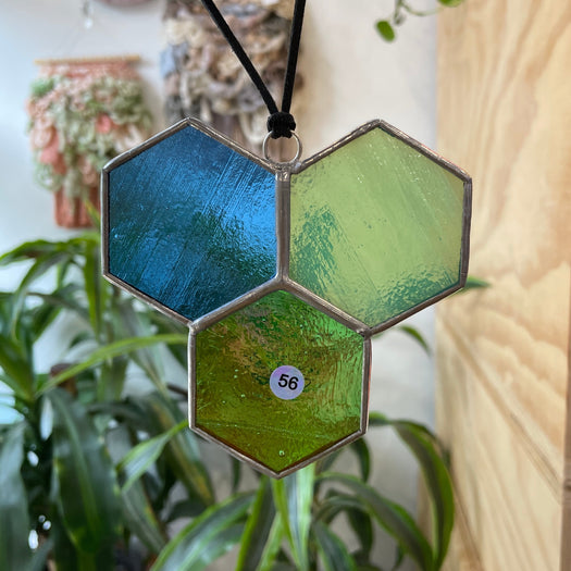 3-Piece Honeycomb Suncatchers (Multiple Pieces Available!) Colorado Glass Works 56