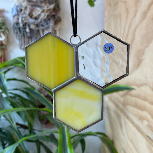 3-Piece Honeycomb Suncatchers (Multiple Pieces Available!) Colorado Glass Works 297