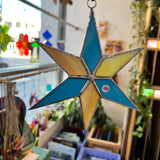 Blue and Cream Star