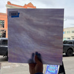 Light Violet Wispy Iridescent Wissmach (WI WO2180IR) Sheet Glass Colorado Glass Works