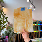 Amber Yellow White Wispy Kokomo
