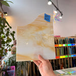 Amber Yellow White Wispy Kokomo