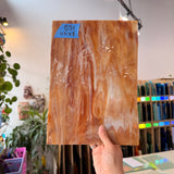 Brown Red Mixed Vintage Amrstrong Sheet Glass Armstrong