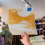 Caramel and White Wispy Mix Sheet Glass Colorado Glassworks