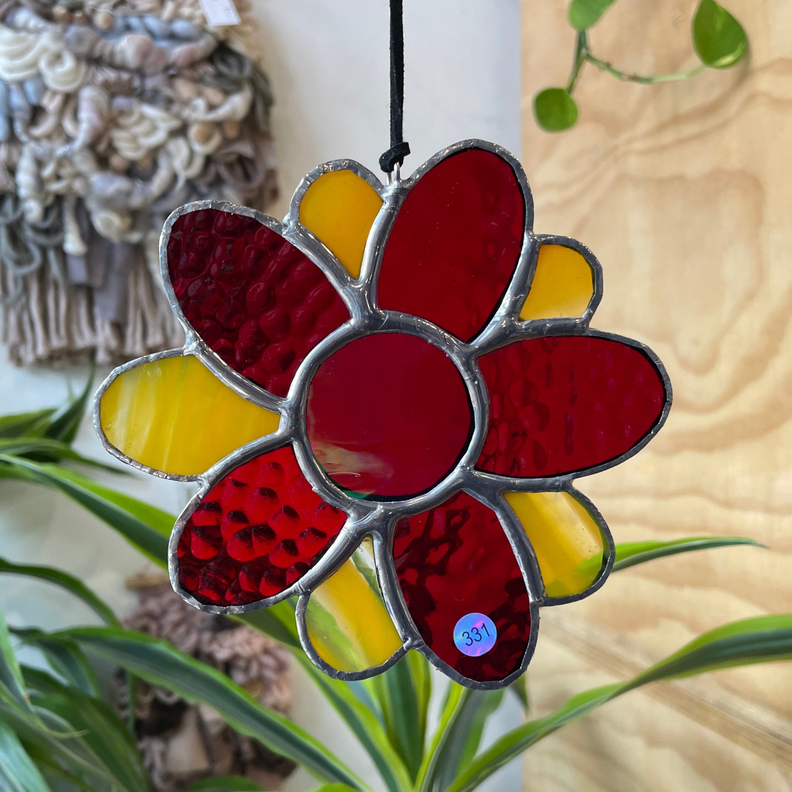 Yellow and Red Flower Colorado Glass Works