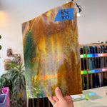Mixed Mottled Multicolor Sheet Glass Colorado Glassworks