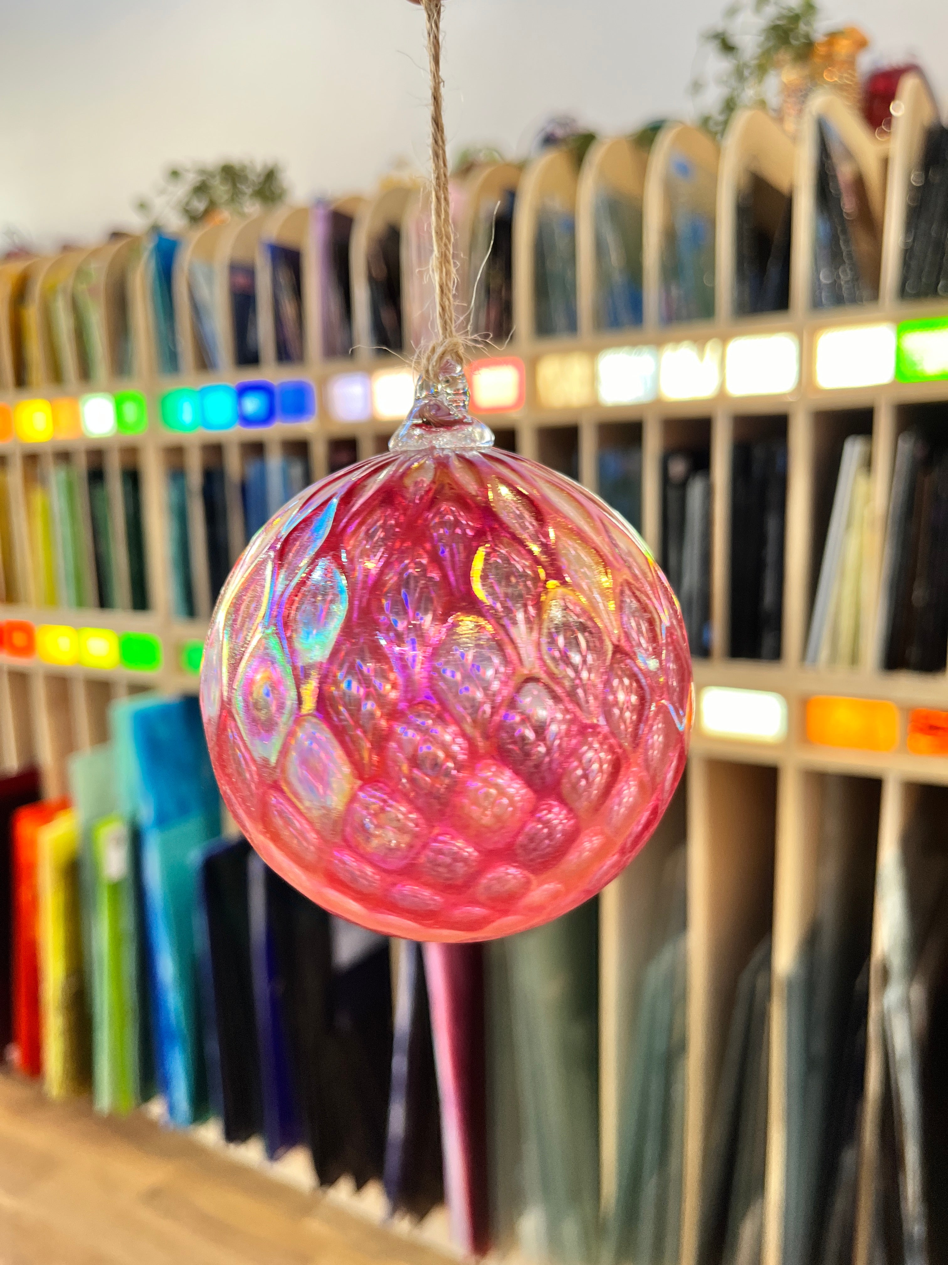 Blown Glass Ornament Colorado Glass Works