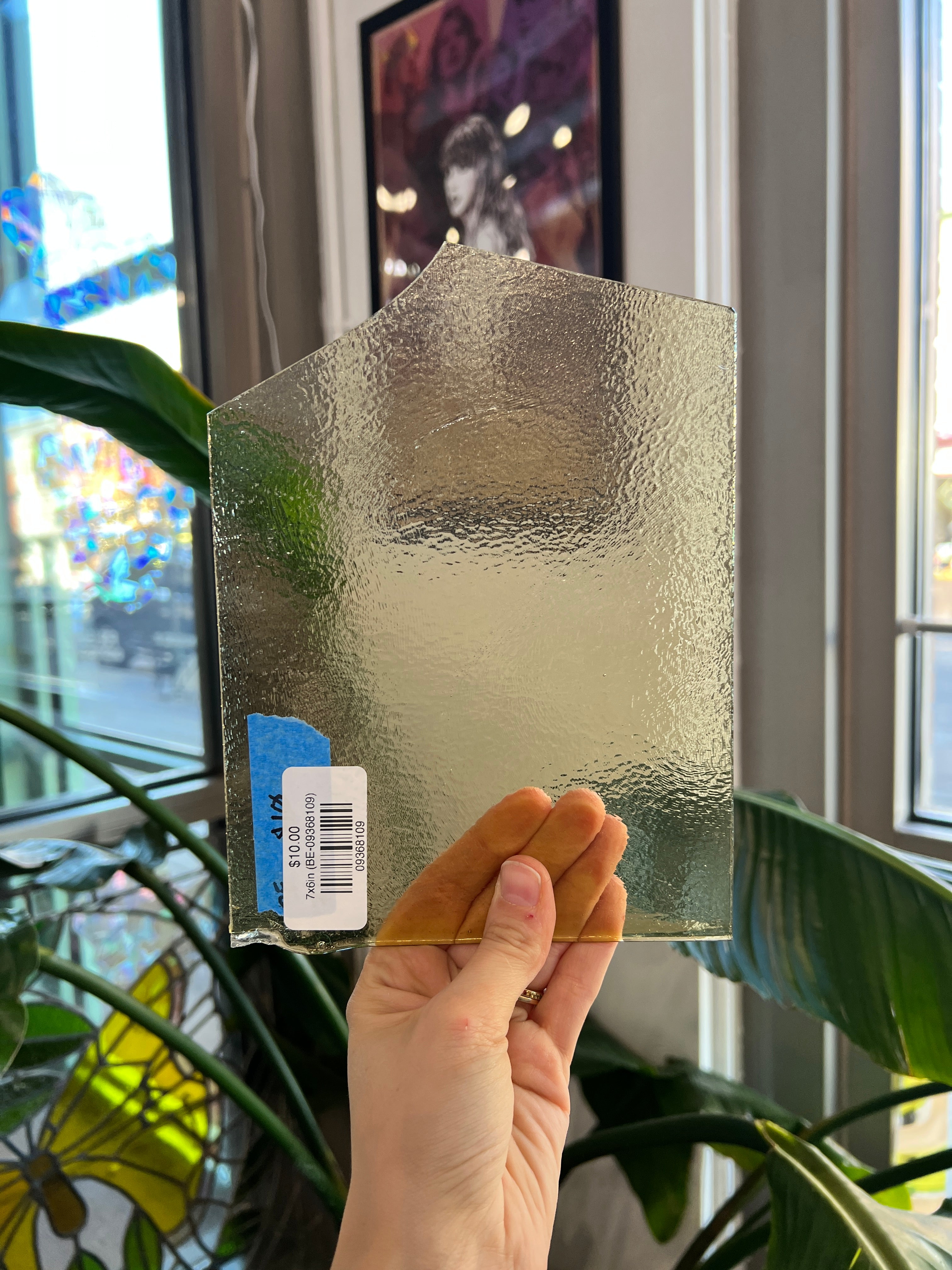 Pale Yellow Transparent Bullseye Sheet Glass Colorado Glassworks