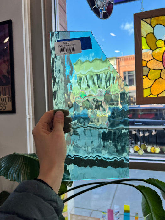 Sea Green Waterglass Spectrum Sheet Glass Colorado Glassworks