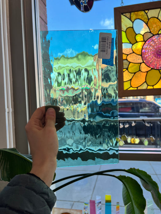 Sea Green Waterglass Spectrum Sheet Glass Colorado Glassworks