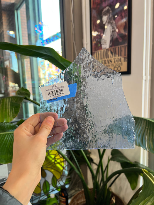 Pale Blue Seedy Spectrum Sheet Glass Colorado Glassworks